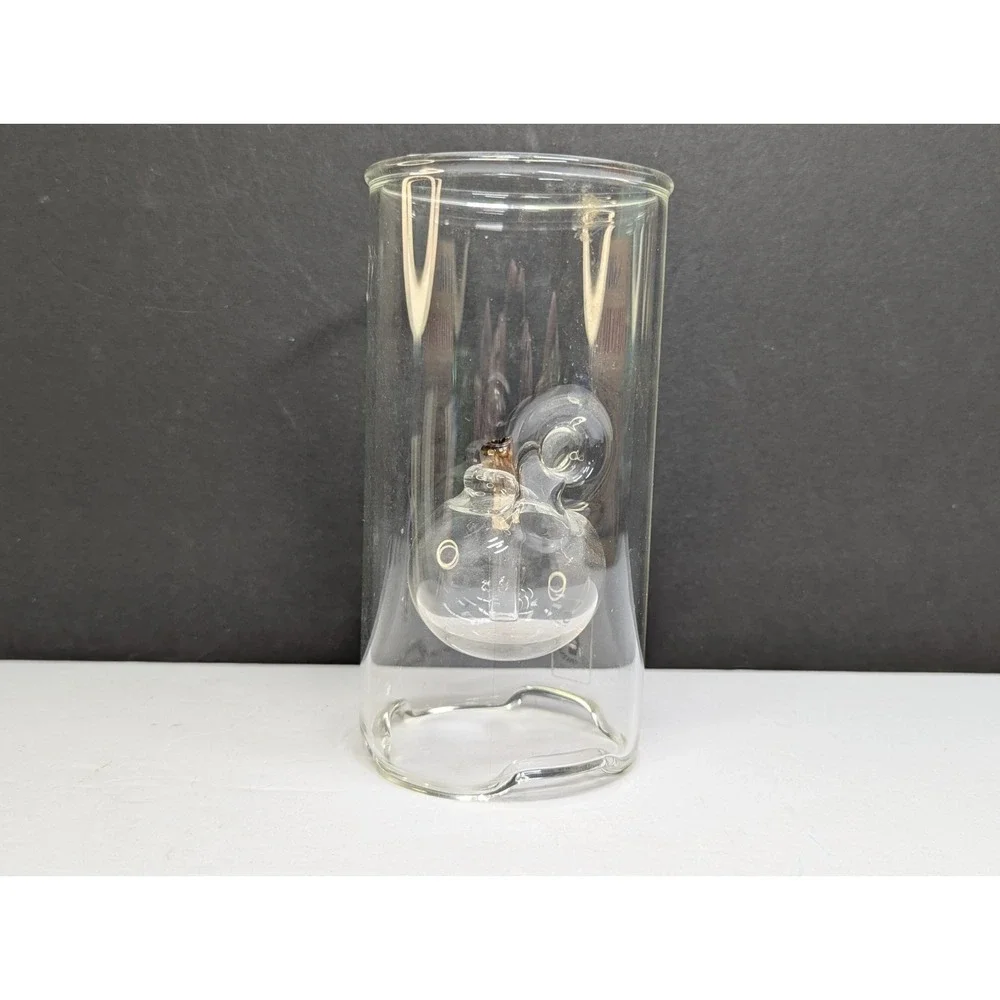 VTG Wolfard‎ Glass Oil Lamp Hand blown 6